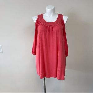 Jessica London Cold Shoulder Blouse